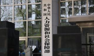 人力和社会资源保障部 人力和社会资源保障部